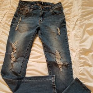 ladies skinny jeans